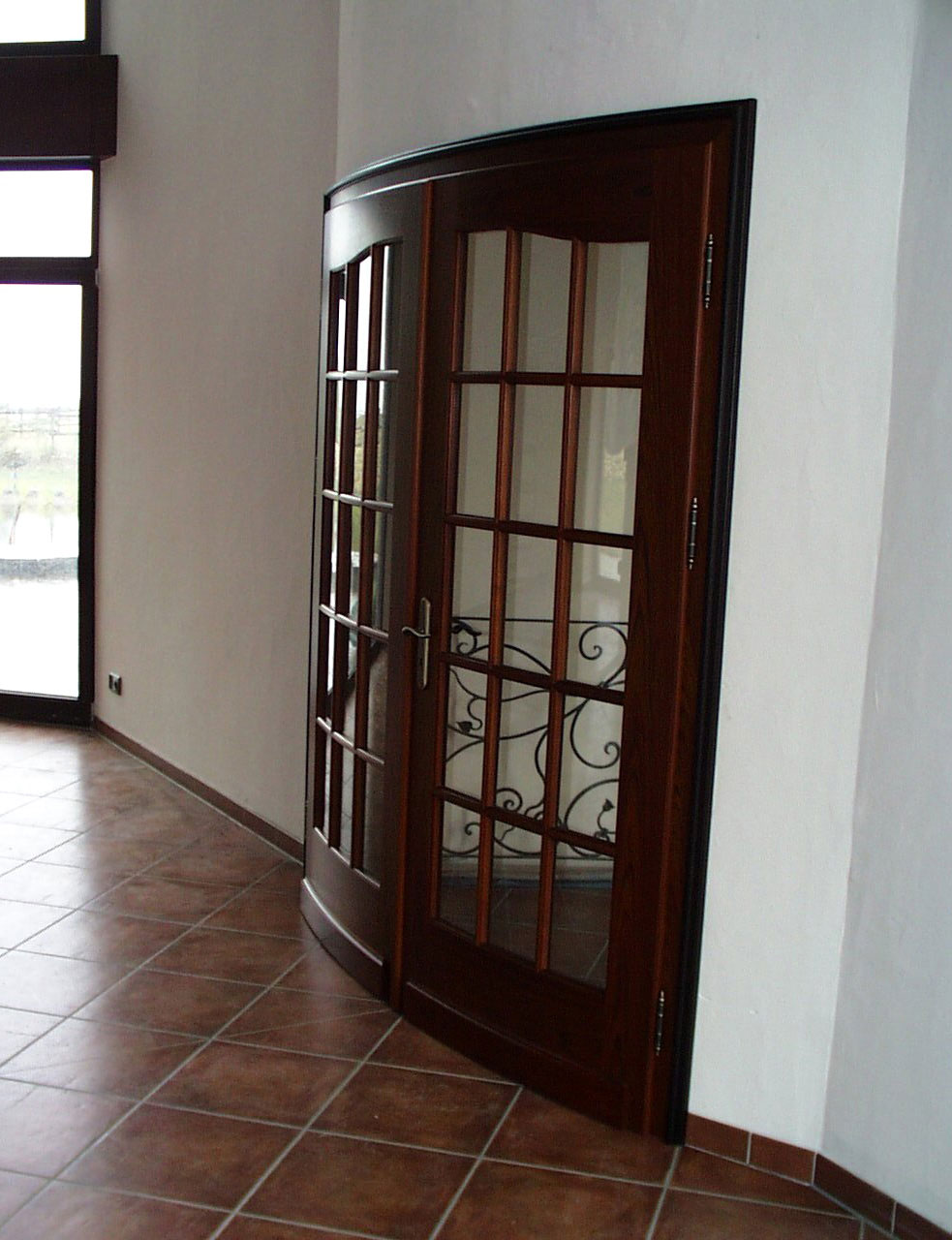 Innentür mit Glasausschnitt – Aachen